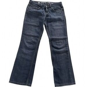 RVCA Jeans Mens Size 28 x 27 Blue Dark Wash Straight Leg Artist Network Program‎